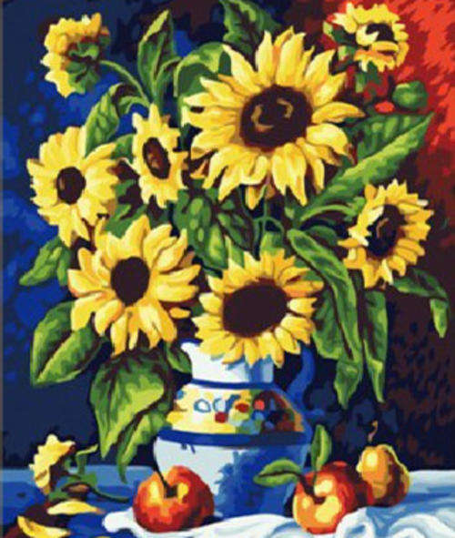 DIY FUN  ARTISTIC PAINT BY NUMBERS FOR THE WHOLE FAMILY 0111