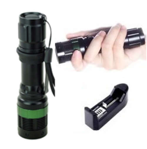 CREE LED Luxeon 3 Watt Rechargeable Flashlight Torch