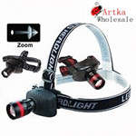High Power Zoom Headlight (Headlamp) 3W LED