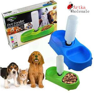 Pet Feeder with Water Refilling System - For Dogs & Cats