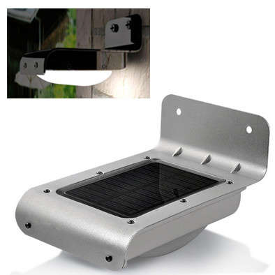 16 LED Solar Power Sensor Garden Security Lamp Outdoor Waterproof Light