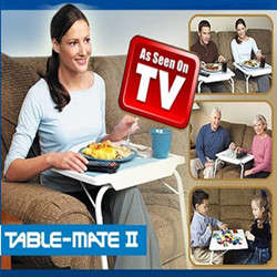 Table Mate II -- It can adjustments height & angles Convenient and practical