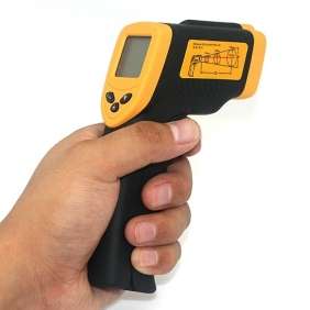 Infrared Thermometer with LCD Display