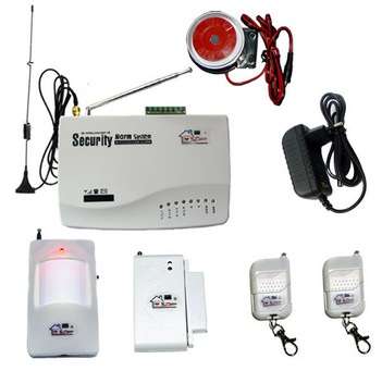 Remote control Wireless Smart Home Security System House Alarm GSM Alarm System