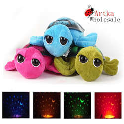 Musical Turtle Star Projector Night Light For Baby, Kids --- SPARKLING