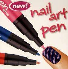 New 6 colors nail polish painting tool nail art pen set