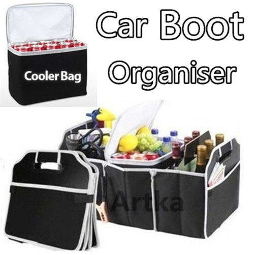 Car Boot Organiser -- The perfect companion for road trips, picnics...