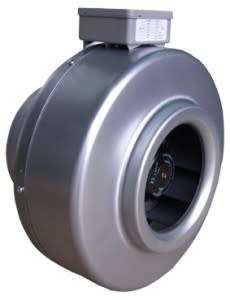 x2 Hydor HIT 150 Centrifugal Inline Fans With Ducting and Clamps