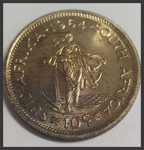 1964 Excellent Ten Cent Proof // In Capsule