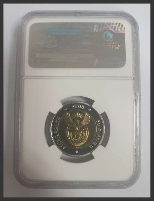 2008 Oom Paul R5 // NGC MS 67  //  Only 2990 Minted
