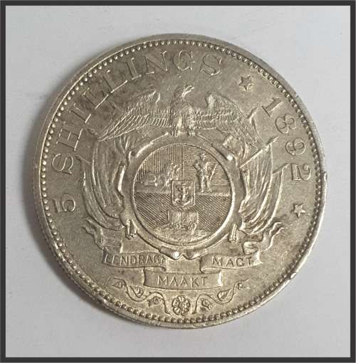 !!!  1892 5 SHILLINGS // SINGLE SHAFT // SEE PICTURE and JUDGE FOR YOURSELF (AU Details) !!!