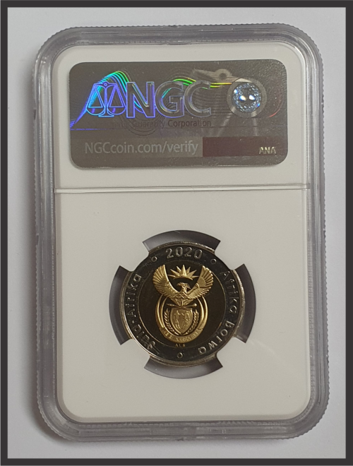 2020 SCARCE!!! and NGC HIGH GRADED `OOM PAUL` (CW) R5 COIN // NGC PL 67
