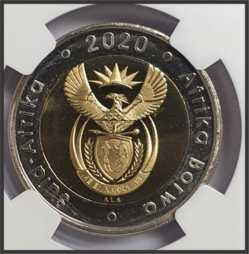 2020 SCARCE!!! and NGC HIGH GRADED `OOM PAUL` (CW) R5 COIN // NGC PL 67