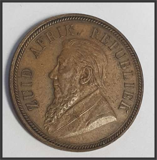 SCARCE!!! ZAR 1892 1 PENNY // Only 27 862 Minted // BEAUTIFUL COIN // MUST HAVE FOR COLLECTION