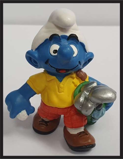 Smurfs 20440 Sport Swimmer Smurf Diving Figure Vintage Toy PVC Diver Figurine The Courier Guy @ R1