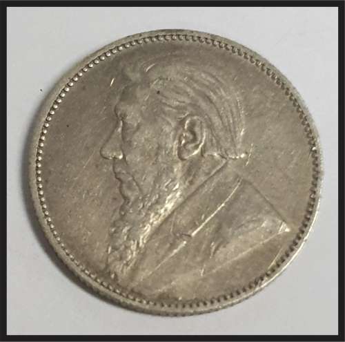 ZAR 1894 1 Shilling (Coin in Capsule) Only 366 000 Minted See picture of actual coin