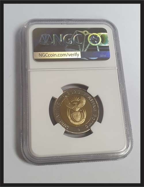 SCARCE !!! 2020 CW 5 Rand `Oom Paul` High Grade NGC PL 68
