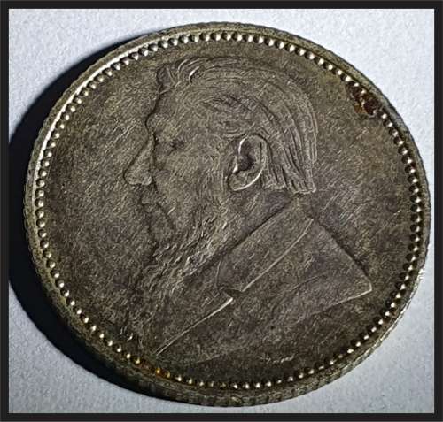 ZAR 6 D 1897, (Coin in Capsule), Only 220 000 Minted, As per photo