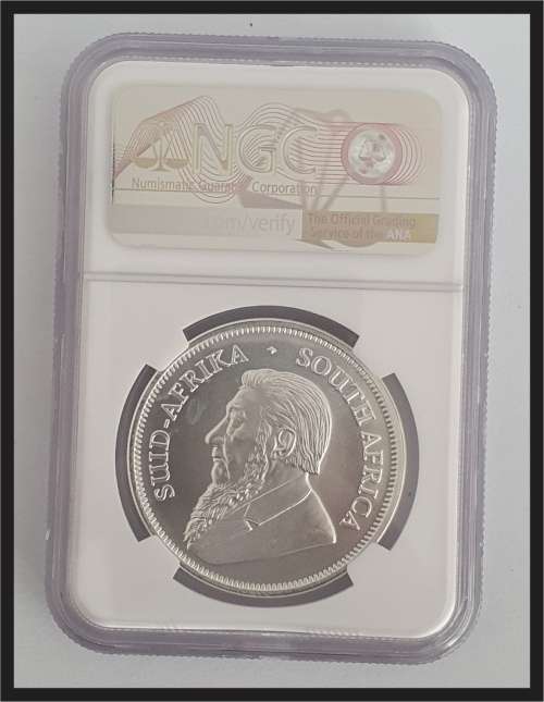 2021 Silver Kruger Rand // Grade NGC MS 69