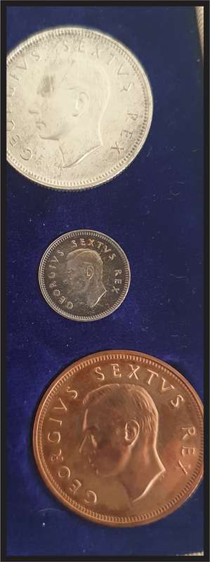 SA 1951 PROOF SET // PLEASE SEE PICTURES OF COINS
