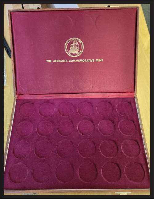 Coin Box Holder (50th Anniversary Medallion Set) // No coins!!!