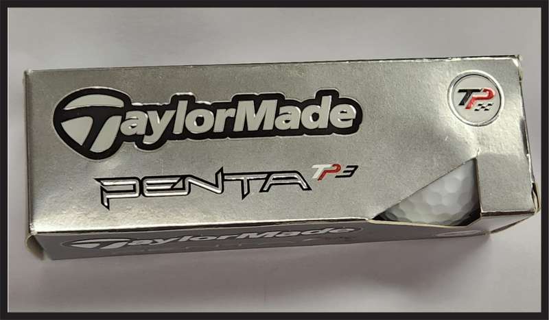 1 X SLEEVE TAYLOR MADE PENTA TP3 GOLF BALLS (3 PER SLEEVE)
