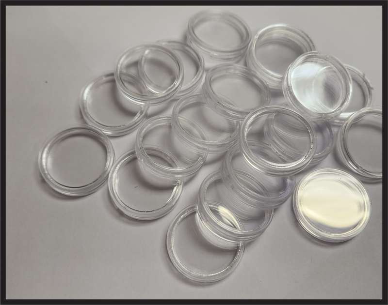 20 X EMPTY R5 COIN CAPSULES