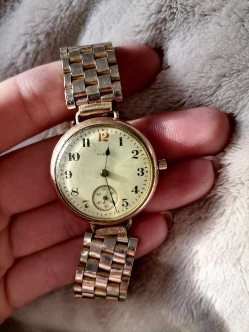 Vintage Elgo woman`s wrist watch