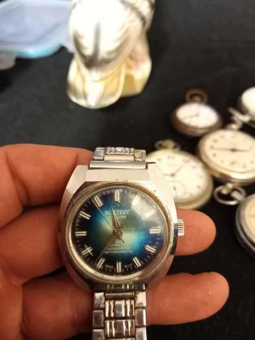 Vintage rotery delux men`s watch