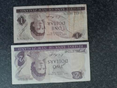 Vintage New zealand notes