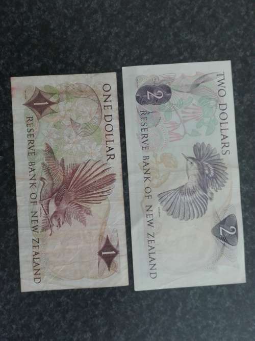 Vintage New zealand notes