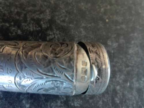 Silver Cigar holder