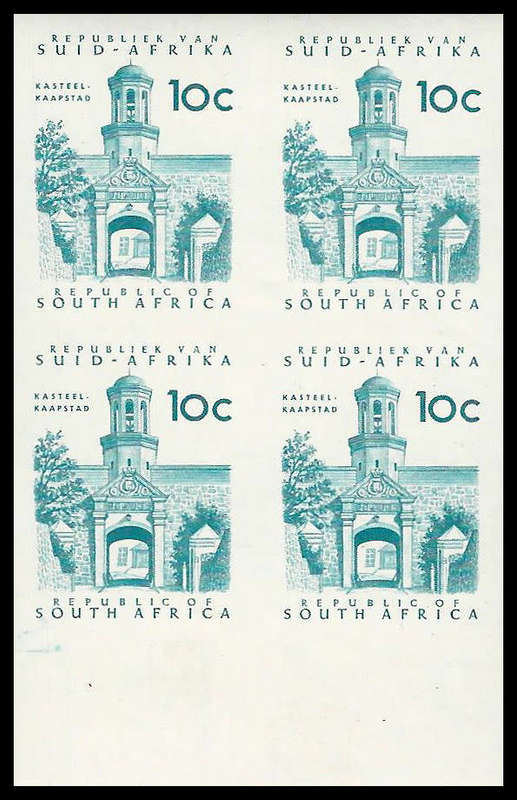 Republic of South Africa.  First Definitives.  10c (redrawn) Colour Trial.  Unmounted mint.