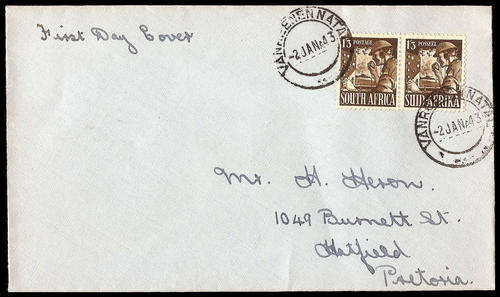 RARE FDC.  Very fine condition.