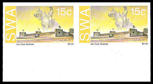 Imperforated Pair.  Superb Unmounted mint.
