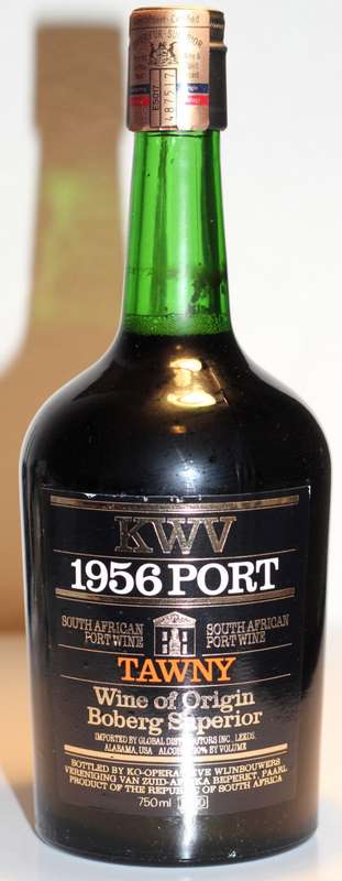 KWV TAWNY PORT 1956    -   ***RARE 60 year old KWV TAWNY Port for the discerning Collector***