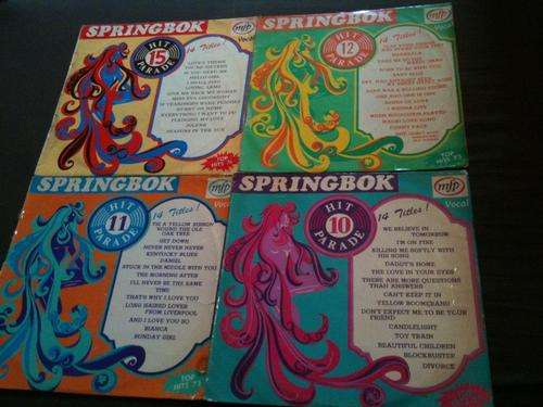 SPRINGBOK 10 + 11 + 12 + 15 (four-in-one buy)