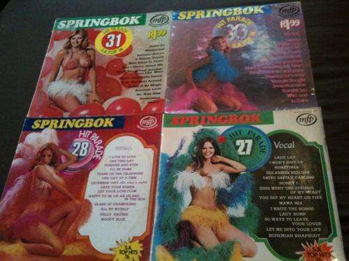 SPRINGBOK 27 + 28 + 30 + 31 (four-in-one buy)