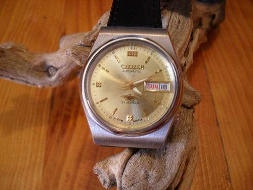 GENUINE VINTAGE CITIZEN DAYDATE 21JEWEL AUTOMATIC WATCH