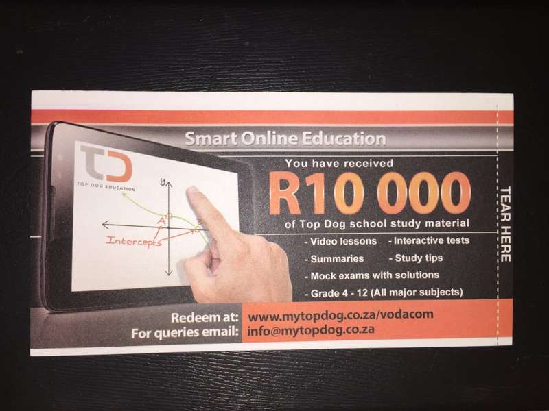 R10000 Voucher for Grade 4-12 Major subjects Study Material