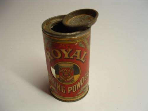 antique Royal Baking Powder Tin