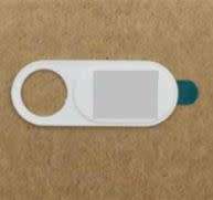 Webcam Covers with Custom Printed logo (Batch of 100) White