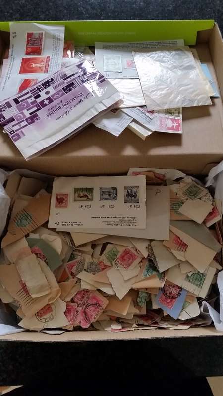 Mixed Lot of Stamps  - 1 x Box