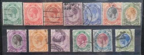 1913 UNION SOUTH AFRICA ¿ KINGS HEAD ¿ USED TO 10/-