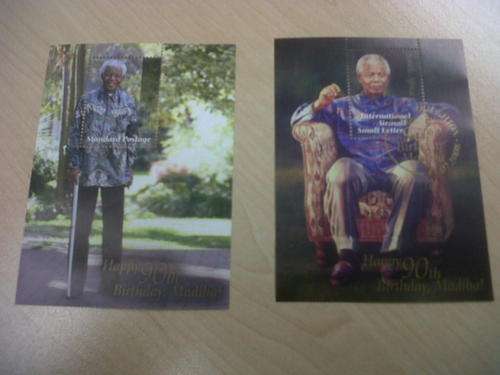 Nelson Mandela 90th Birthday Mint Stamps - Please See Scans below.