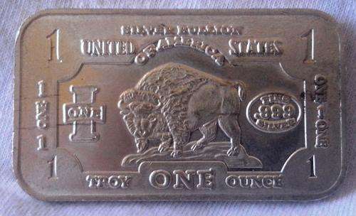 Late Entry - 1oz Pure Silver bar - Dont Miss Out!!