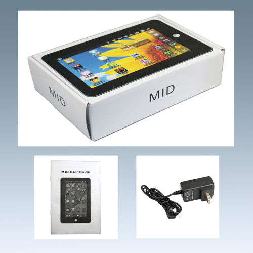 " Google android 2.2 tablet PC touch screen WiFi + Cam