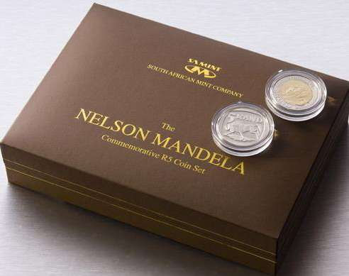 *** The NELSON MANDELA Commemorative R5 Coin Set ***