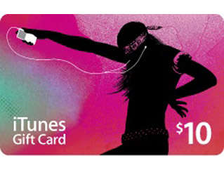 10$ US iTunes gift card