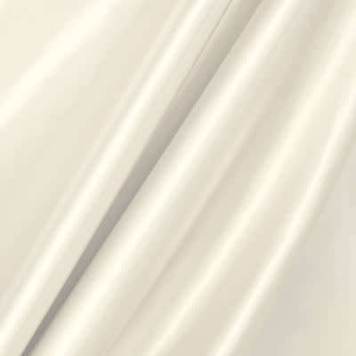 3-Piece Satin Duvet Cover Set - White - QUEEN